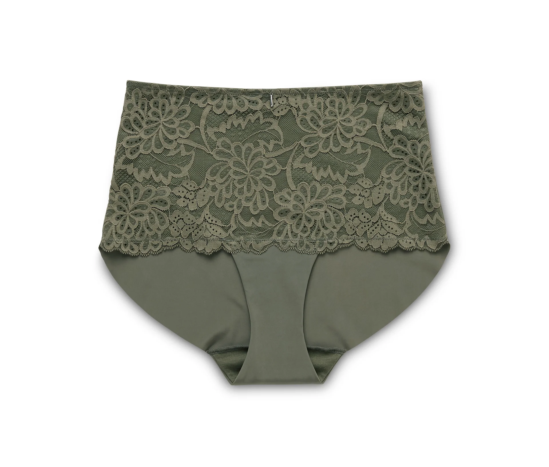 Kalhotky s vysokým pasem »light-shaping«, khaki