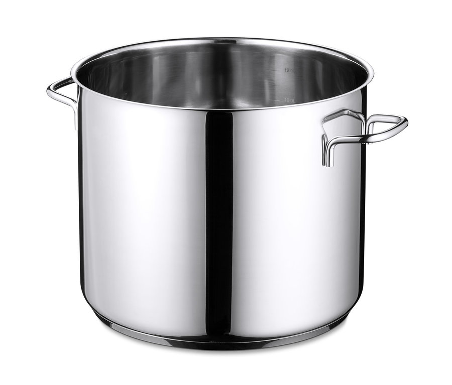 Nerezový hrnec XL s držadly.