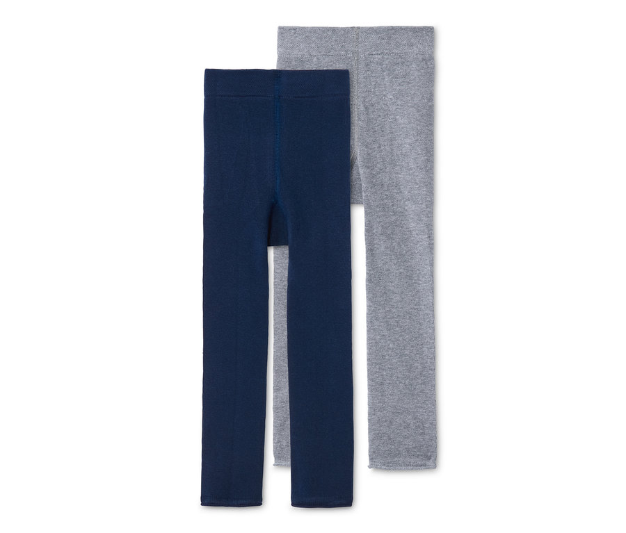 Dvoje pletené legíny.