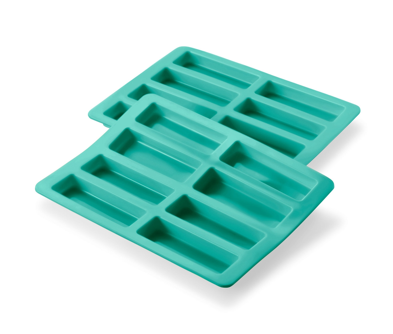 Dvě formy na müsli tyčinky.