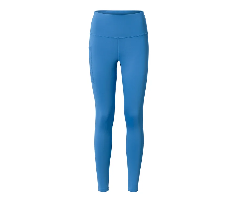 Modré sportovní legíny »pockets«.