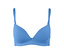 Modrá podprsenka s měkkými košíčky.