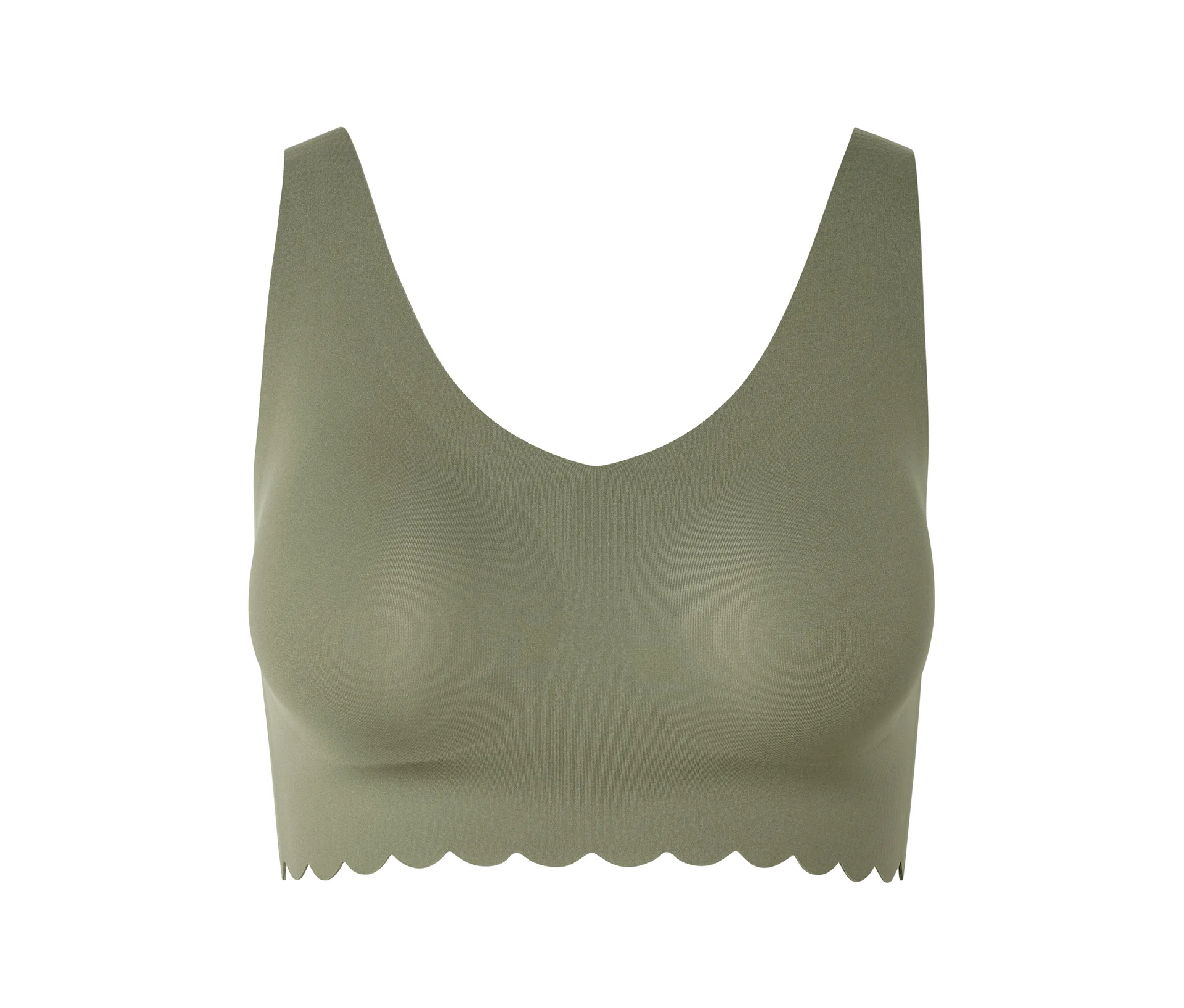 Pohodlná podprsenka »bonded«, khaki