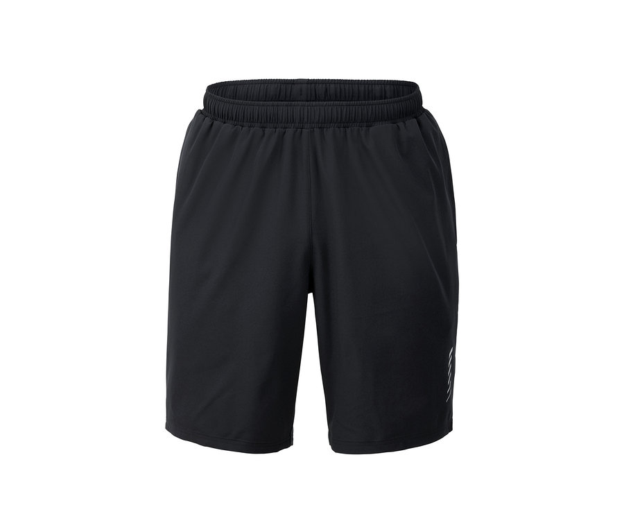 Černé funkční šortky.