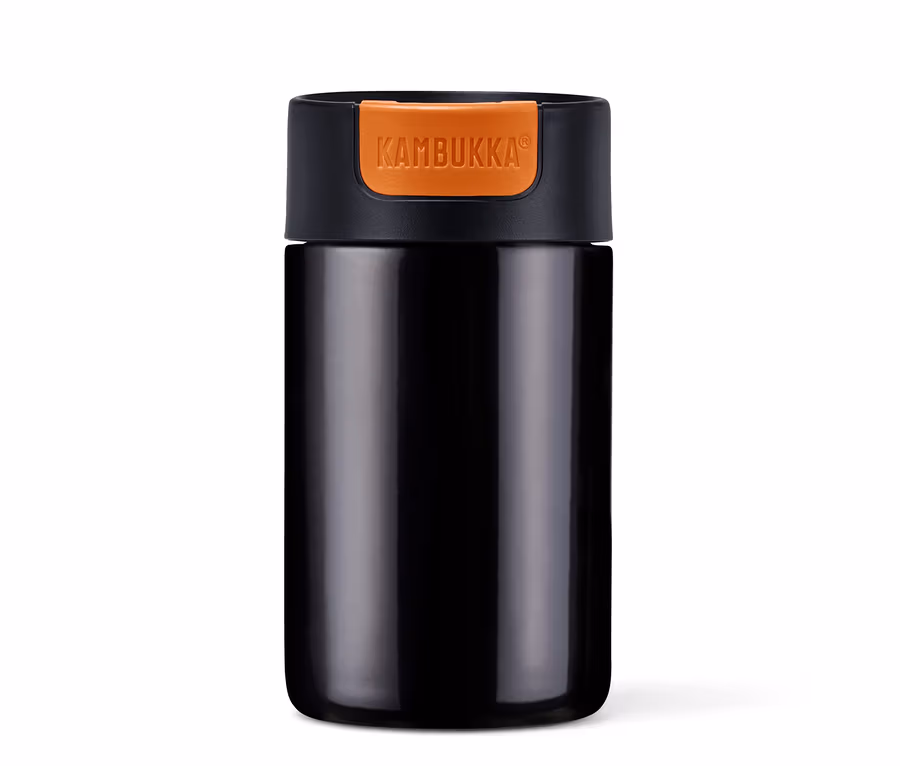 Cestovní hrnek Kambukka, black chrome