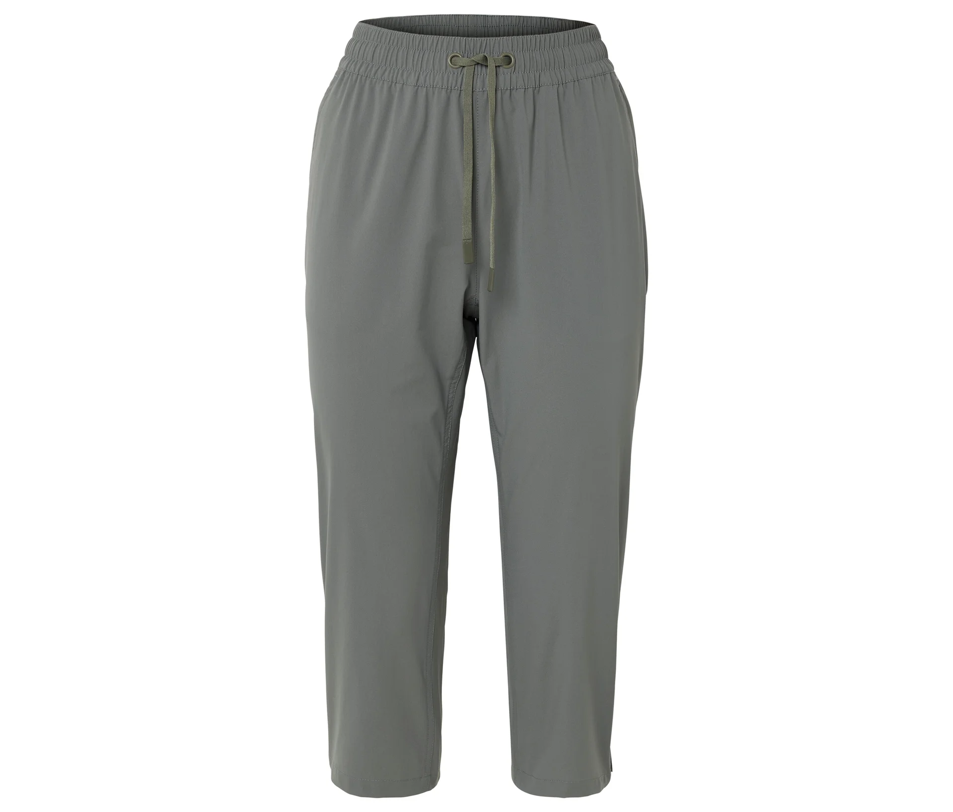 Outdoorové capri kalhoty, khaki