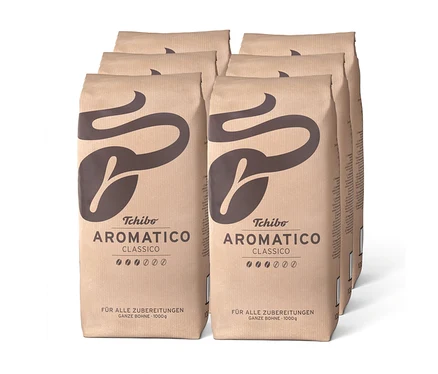 Aromatico Classico – 6× 1 kg zrnkové kávy