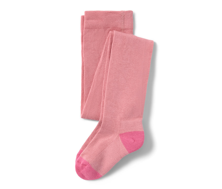 Růžové punčocháče, 3 ks, na bílém pozadí.