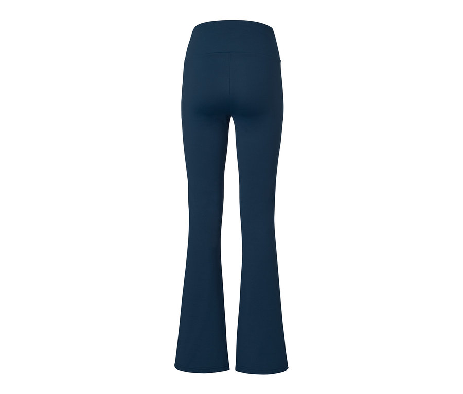 Tmavě modré termokalhoty jazzpants zezadu.