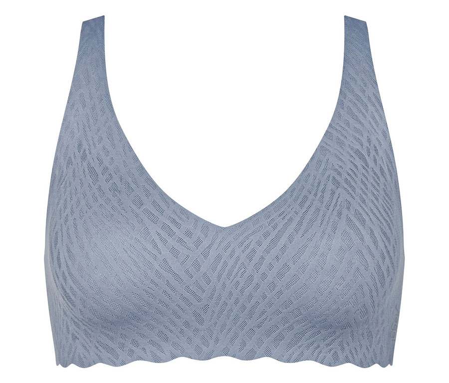 Měkká podprsenka sloggi ZERO Feel Bliss Soft Bra, bluish gray