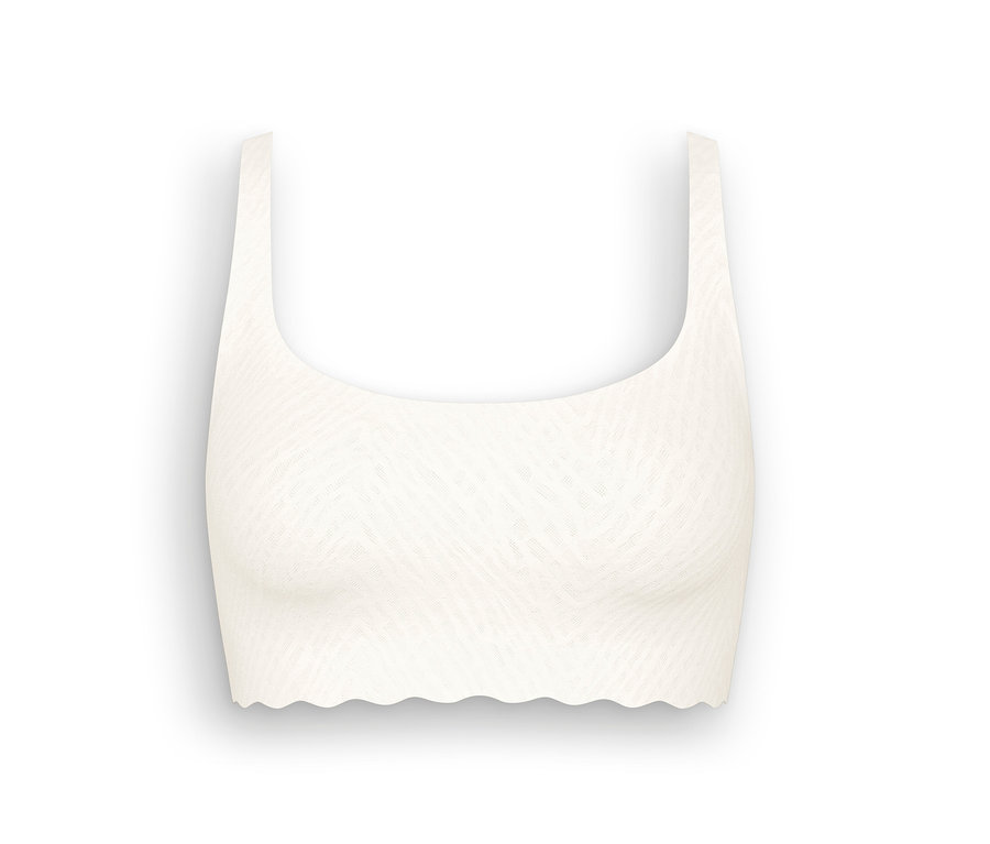 Bílý top Sloggi ZERO Feel Bliss.