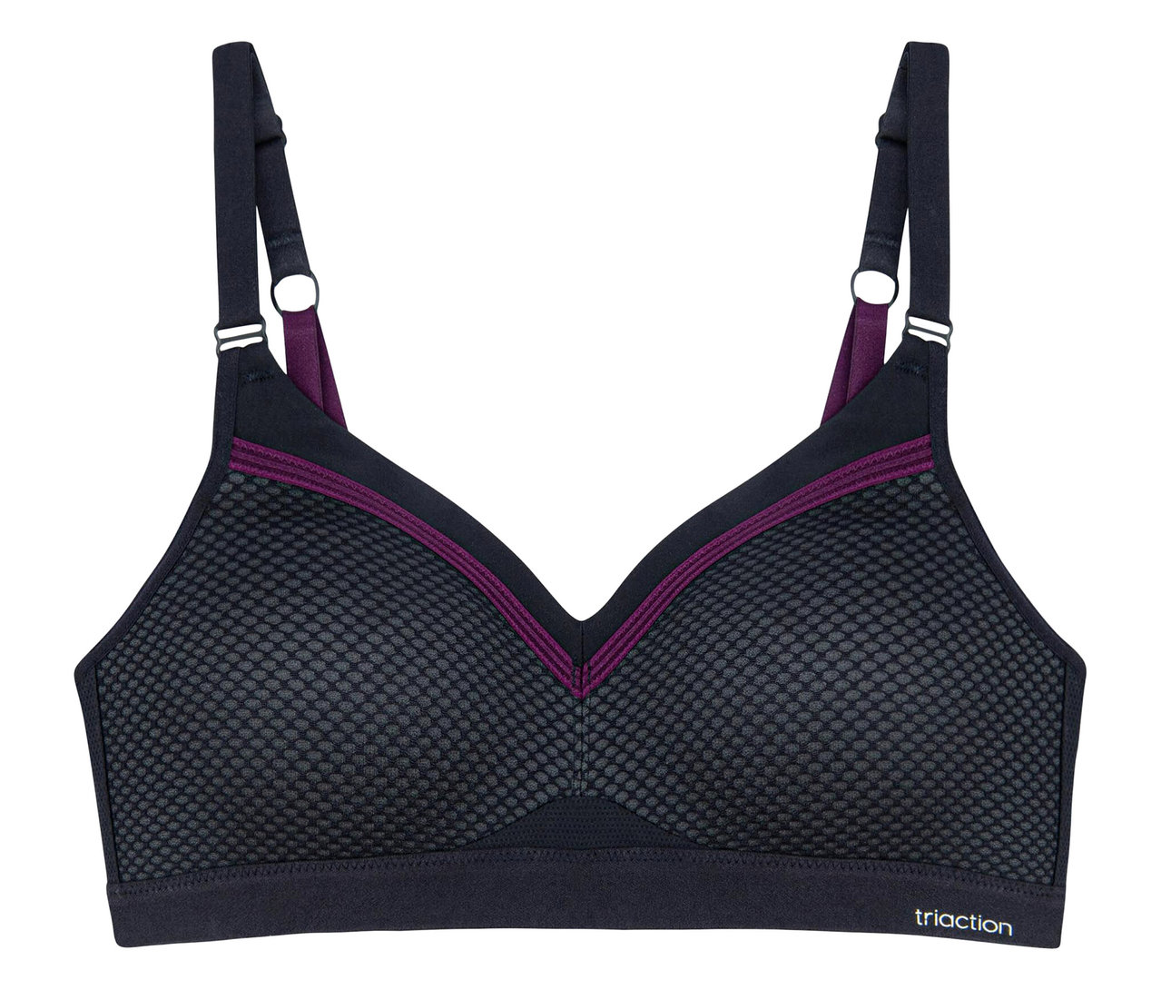 Černá sportovní podprsenka TRIUMPH Triaction Free Motion N EX.