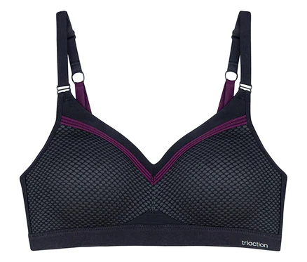 Černá sportovní podprsenka TRIUMPH Triaction Free Motion N EX.