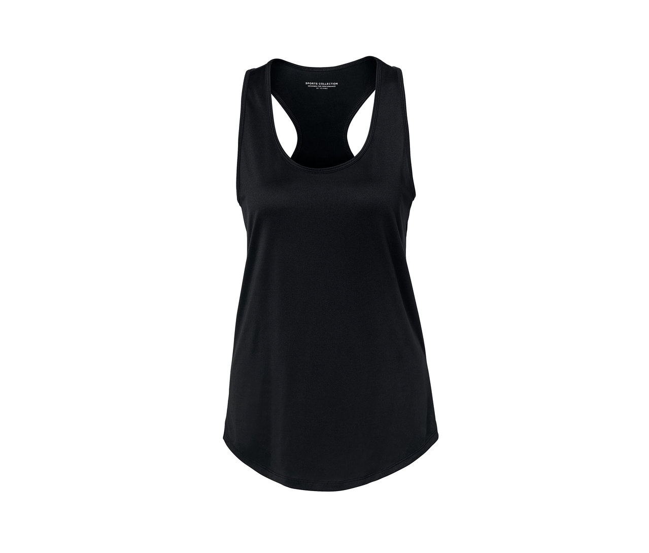 Černý funkční top.