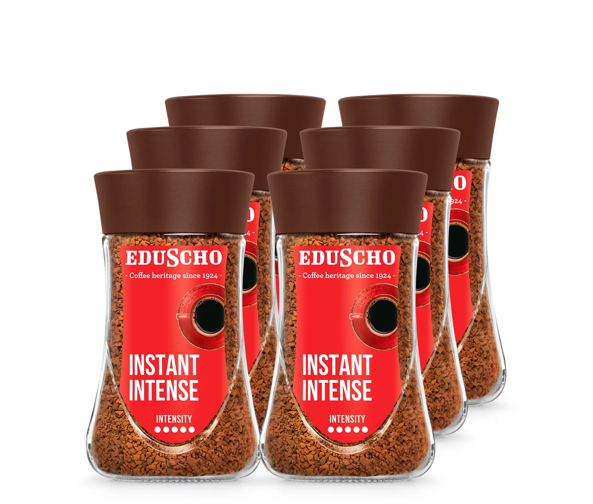 Eduscho Instant Intense 200 g x 6 instantní kávy