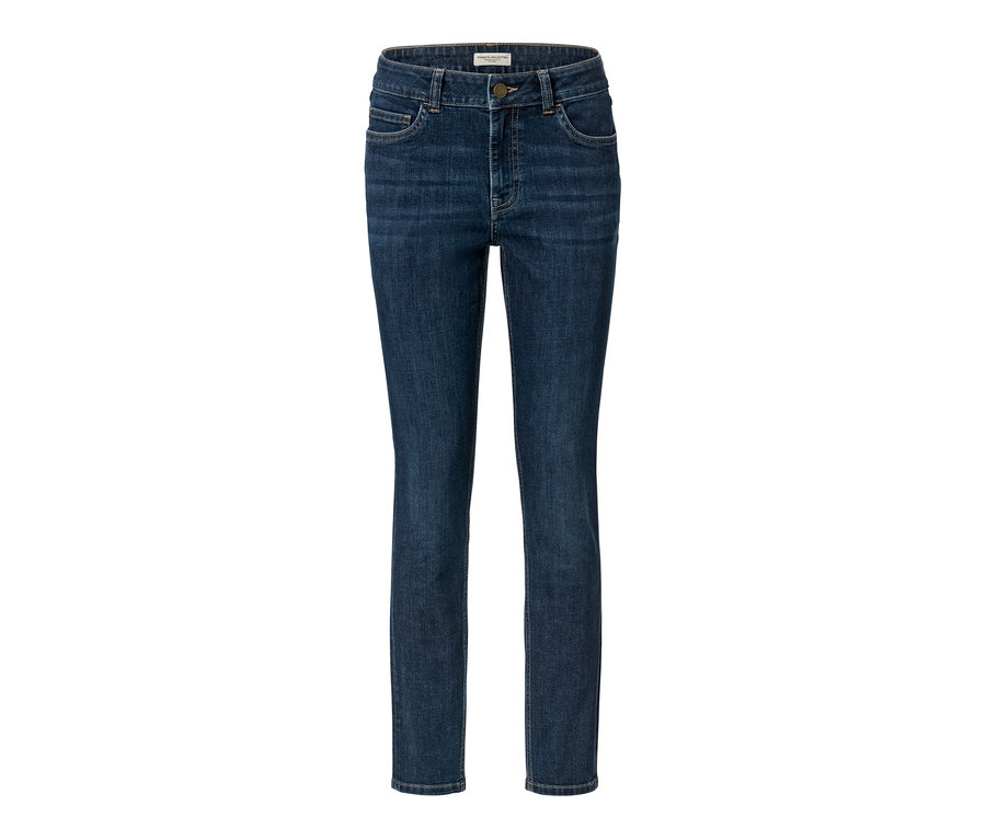 Tmavě modré džíny slim-fit »Emma«.