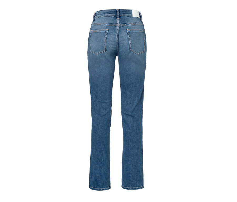 Zadní pohled na džíny rovného střihu »Kira«.