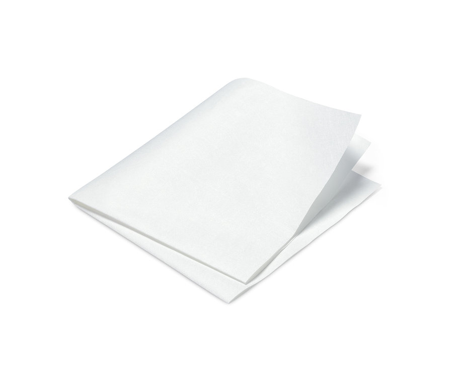 Složený bílý hadřík.