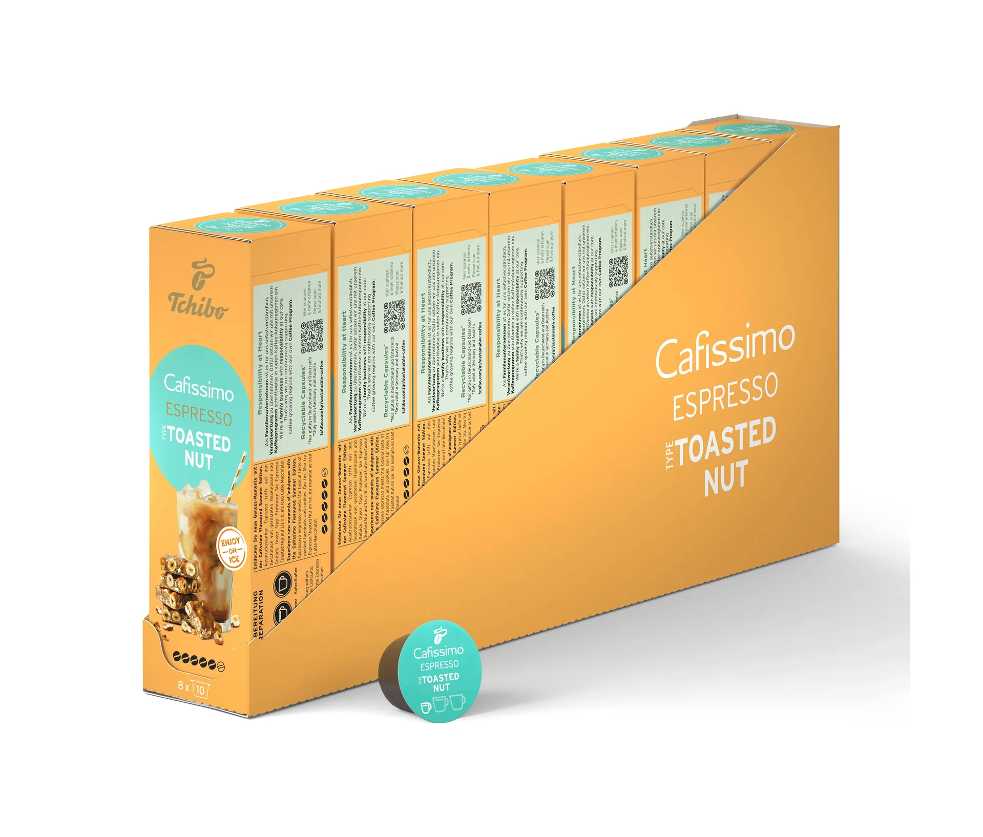 Cafissimo Flavoured Espresso – Toasted Nut – 80 kapslí