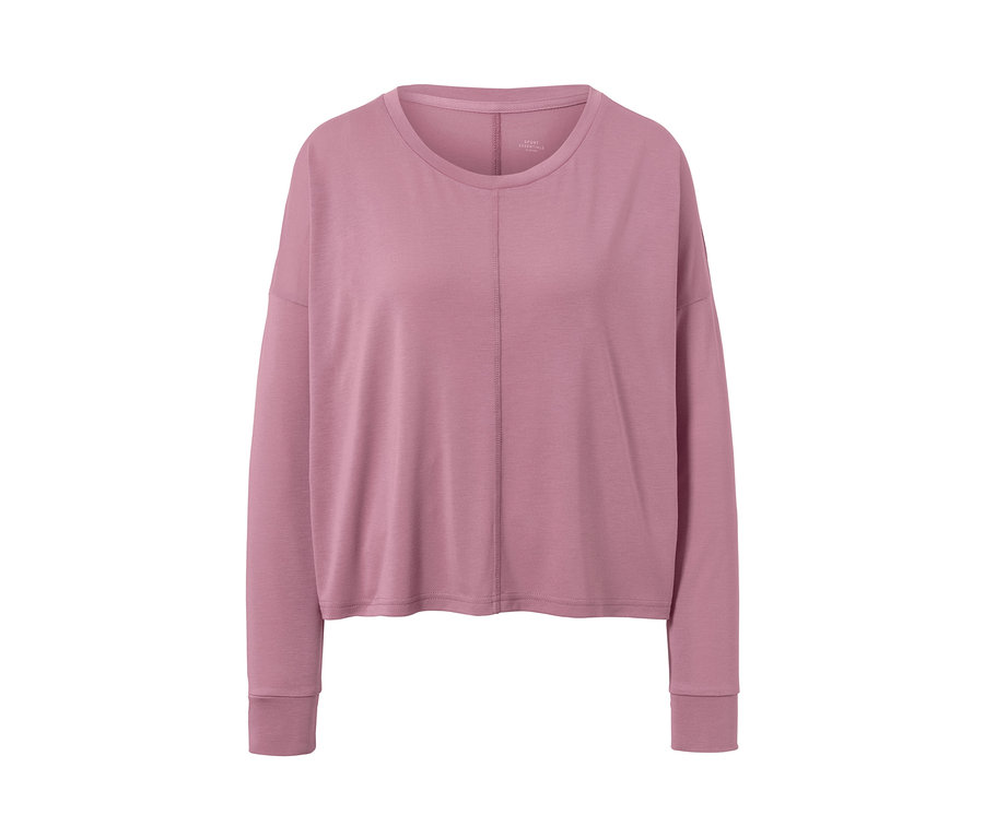 Růžové sportovní tričko 2 v 1.