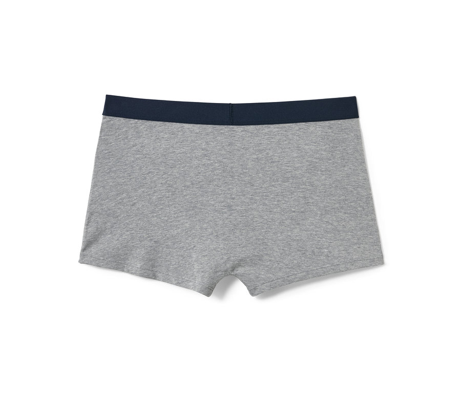 Šedé boxerky, 4 ks.