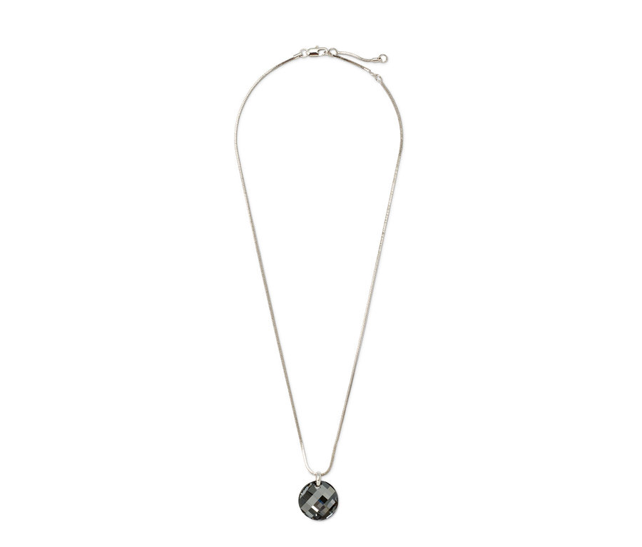 Stříbrný náhrdelník s přívěskem s kamínkem Swarovski®.