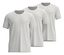 Tři bílá trička Tom Tailor »Ohio«, 3 ks, leží na sobě.
