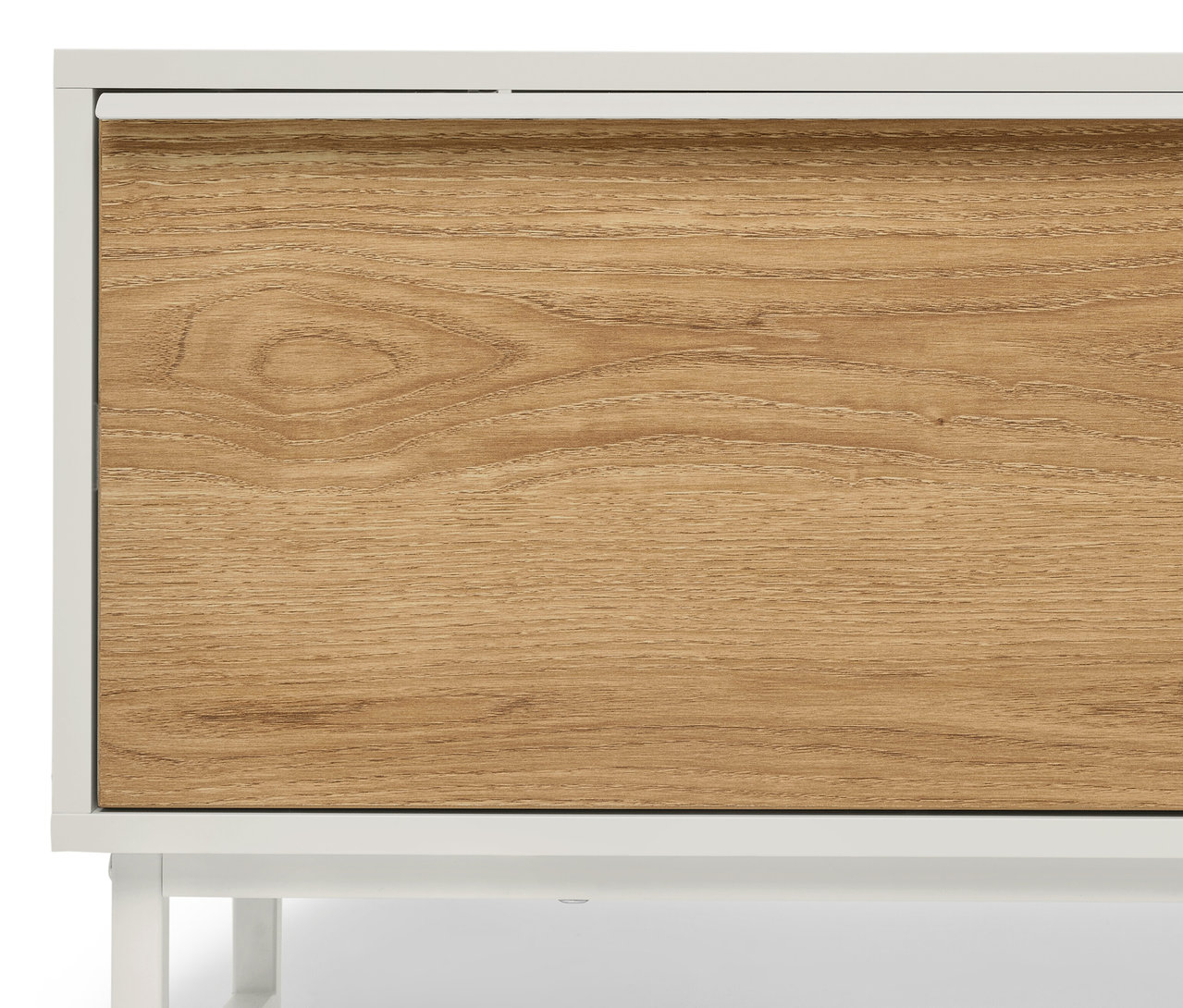 Detail Sitzbank »LEEG« mit 2 Schubladen.