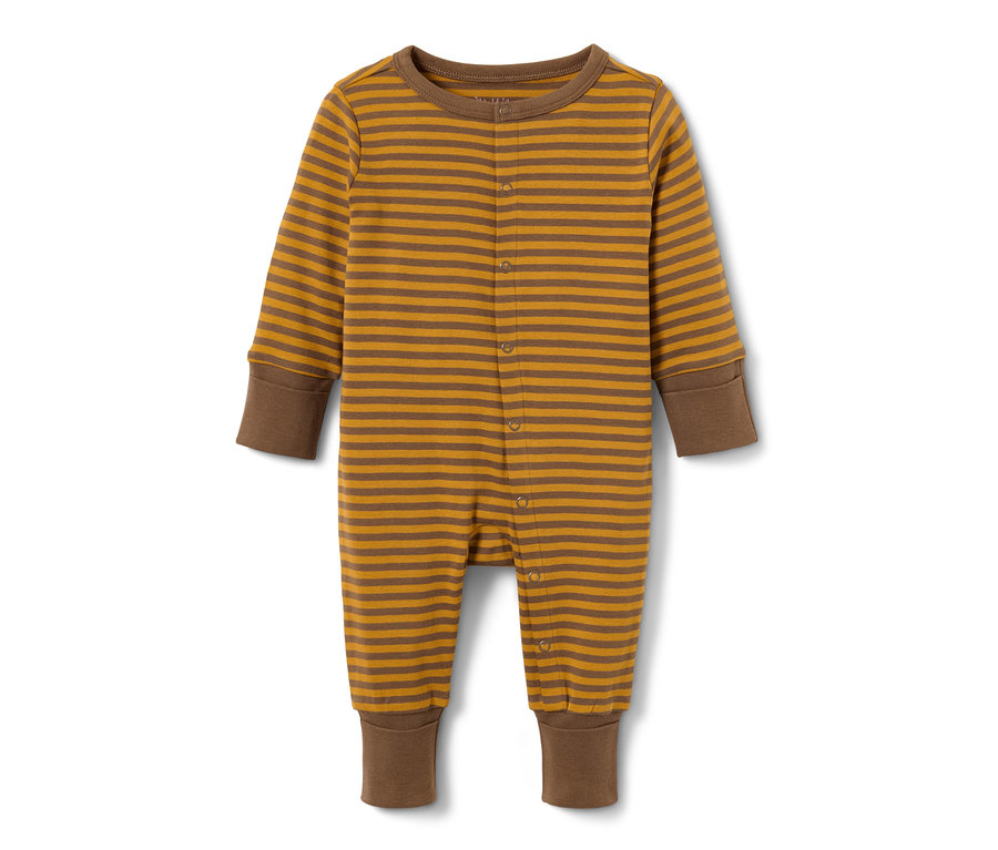 Pruhované pyžamo Pyžamka, 3 ks, s dlouhými rukávy a nohavicemi.