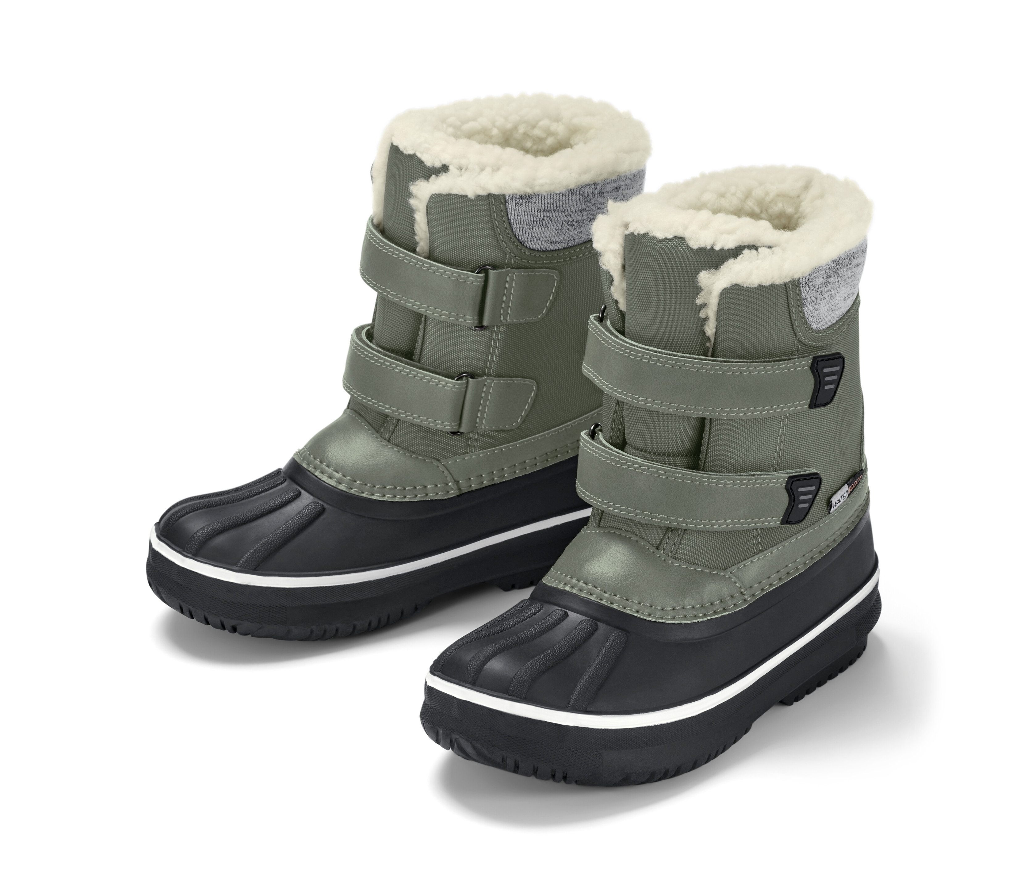 Zelené dětské boty do každého počasí.