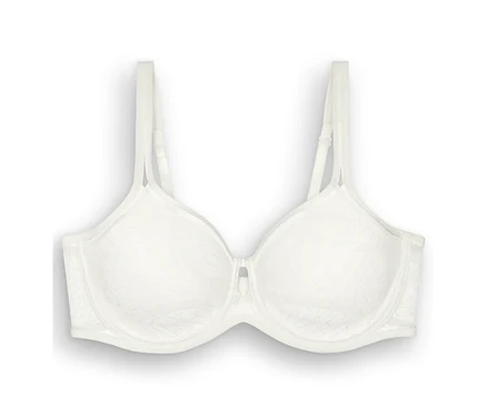 Ecru bílá zmenšující podprsenka Triumph Signature Sheer.