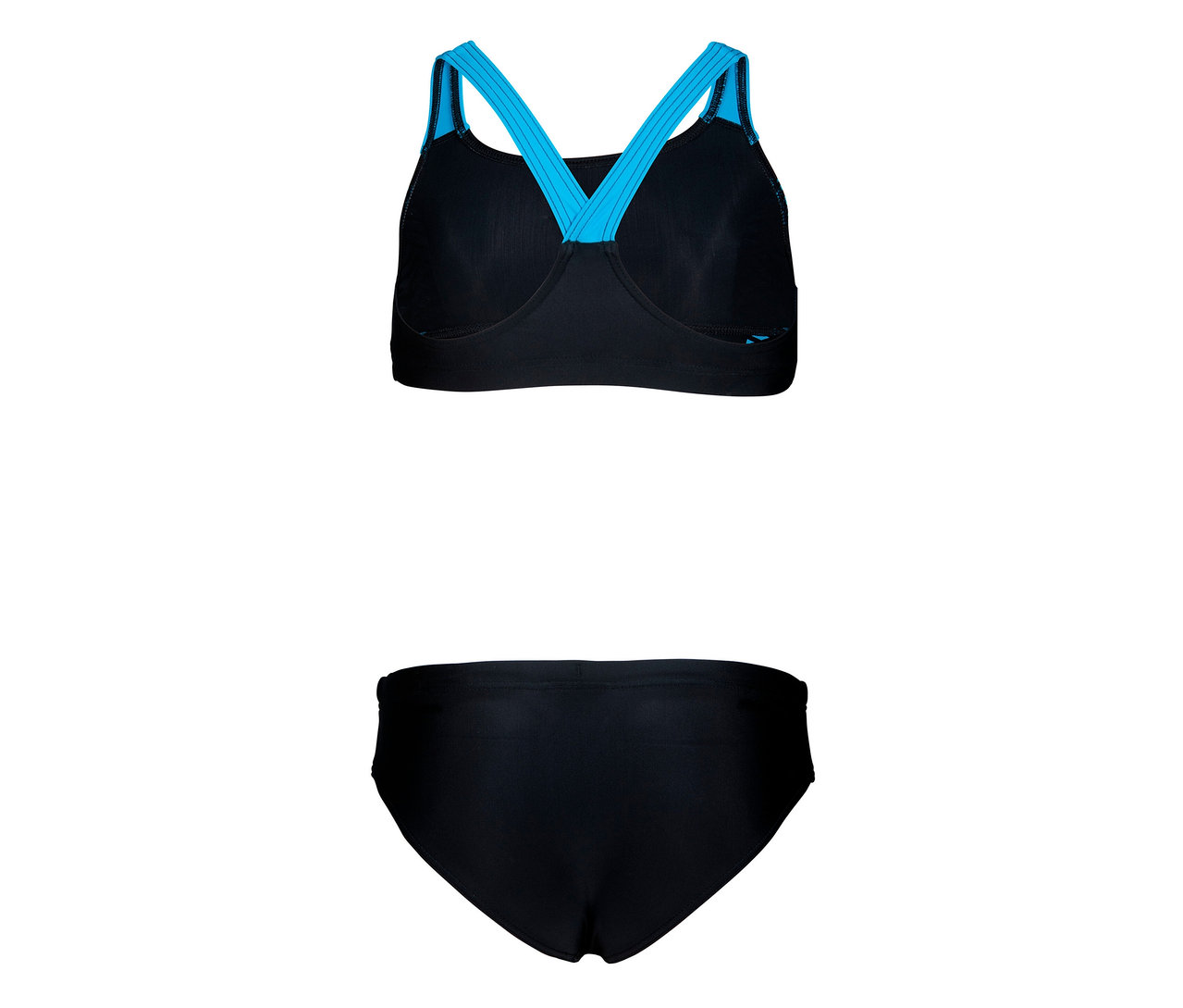 Černé bikiny arena Feel Openings Energy Back pro děti.