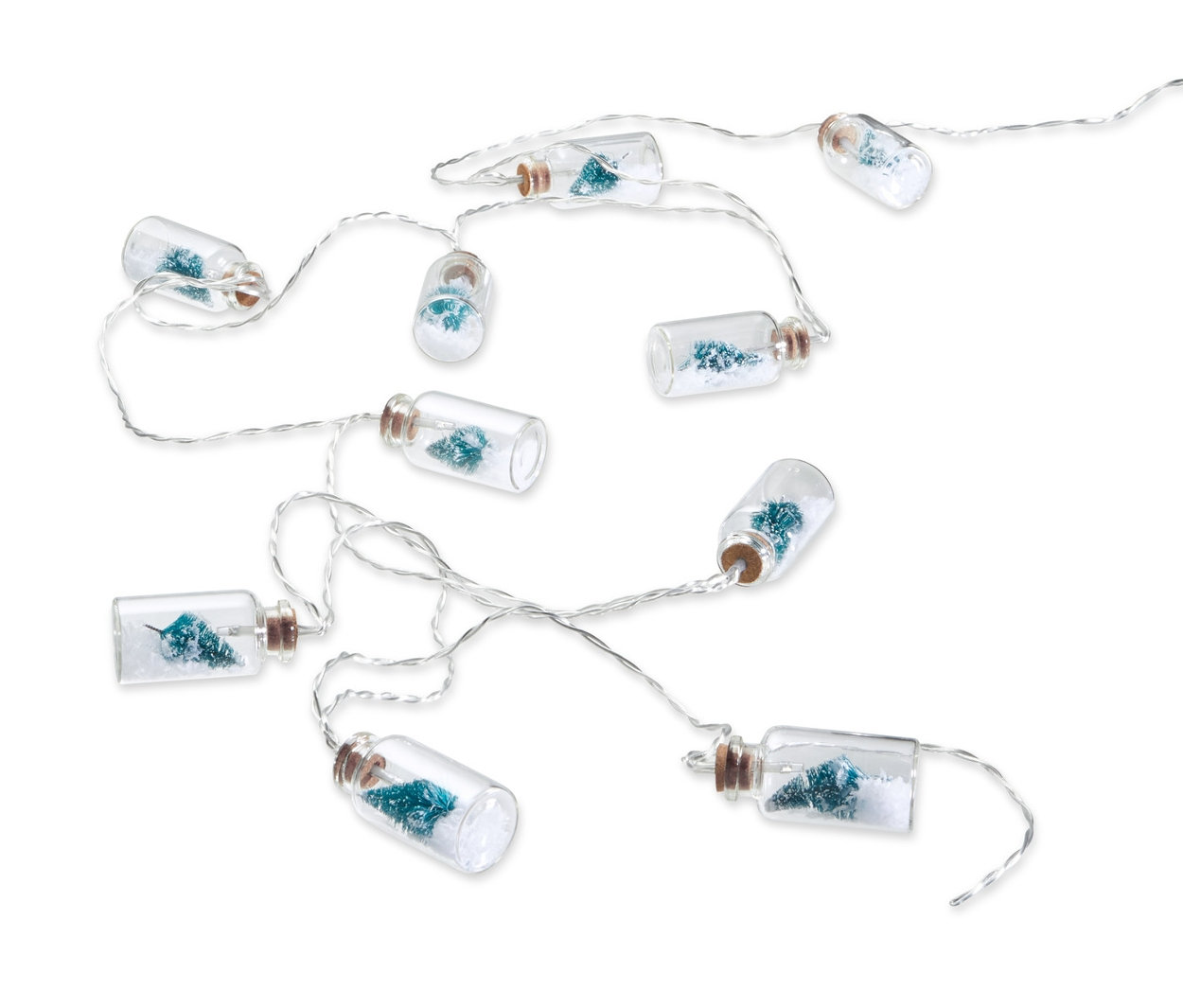 Svetelný řetěz s LED Lahvičky.