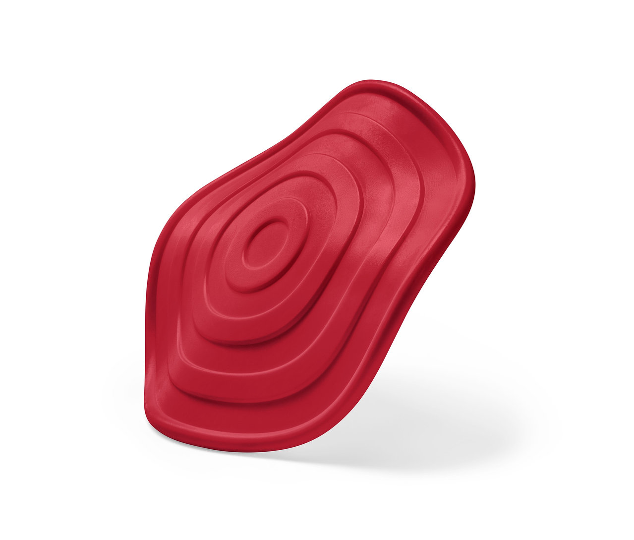 Červený létající talíř pro psy.