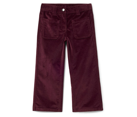 Dětské sametové kalhoty