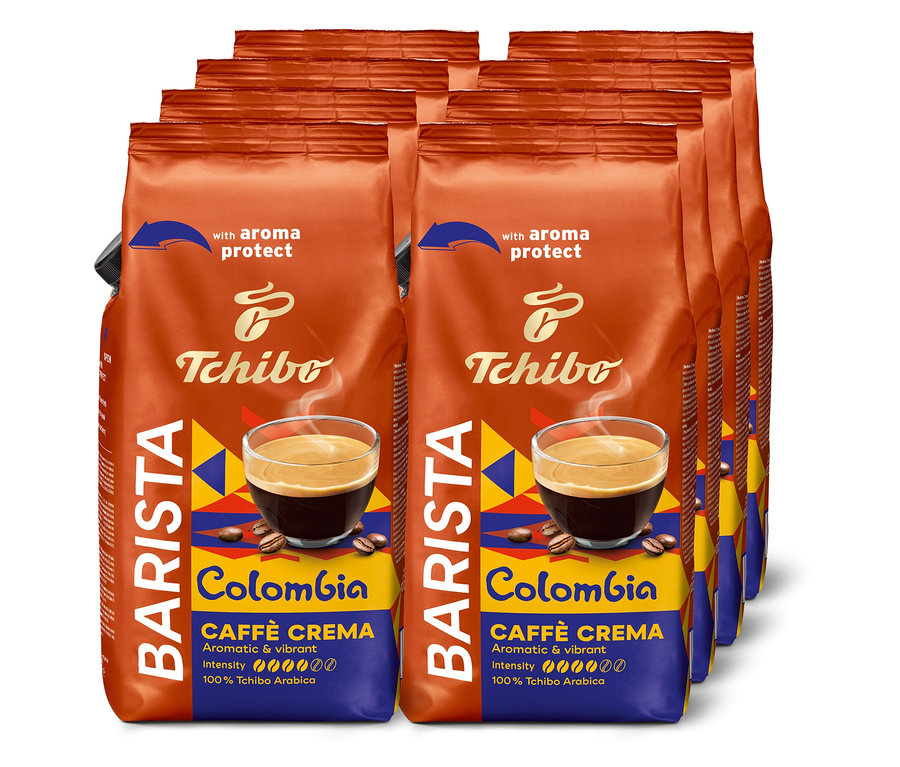 BARISTA Origins Colombia − 8 × 1 kg zrnkové kávy