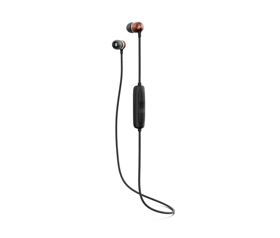 Černá bezdrátová sluchátka Bluetooth® House of Marley »Smile Jamaica Wireless 2«.