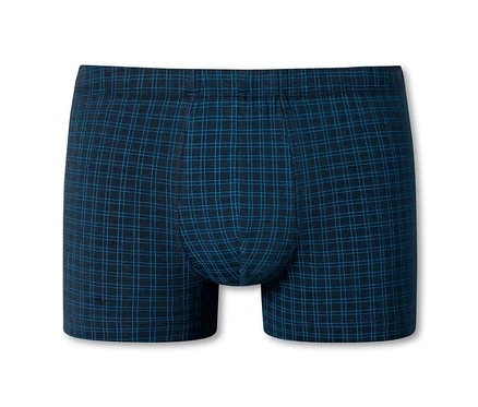 Pánské boxerky SCHIESSER s kostkovaným vzorem.