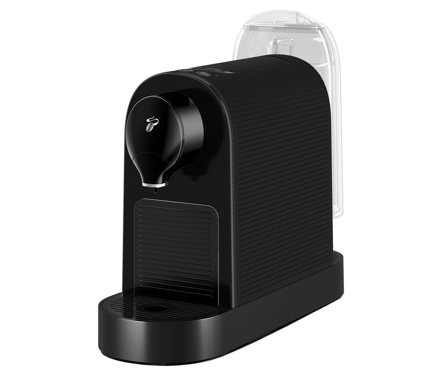 Černý kávovar Cafissimo pure+.