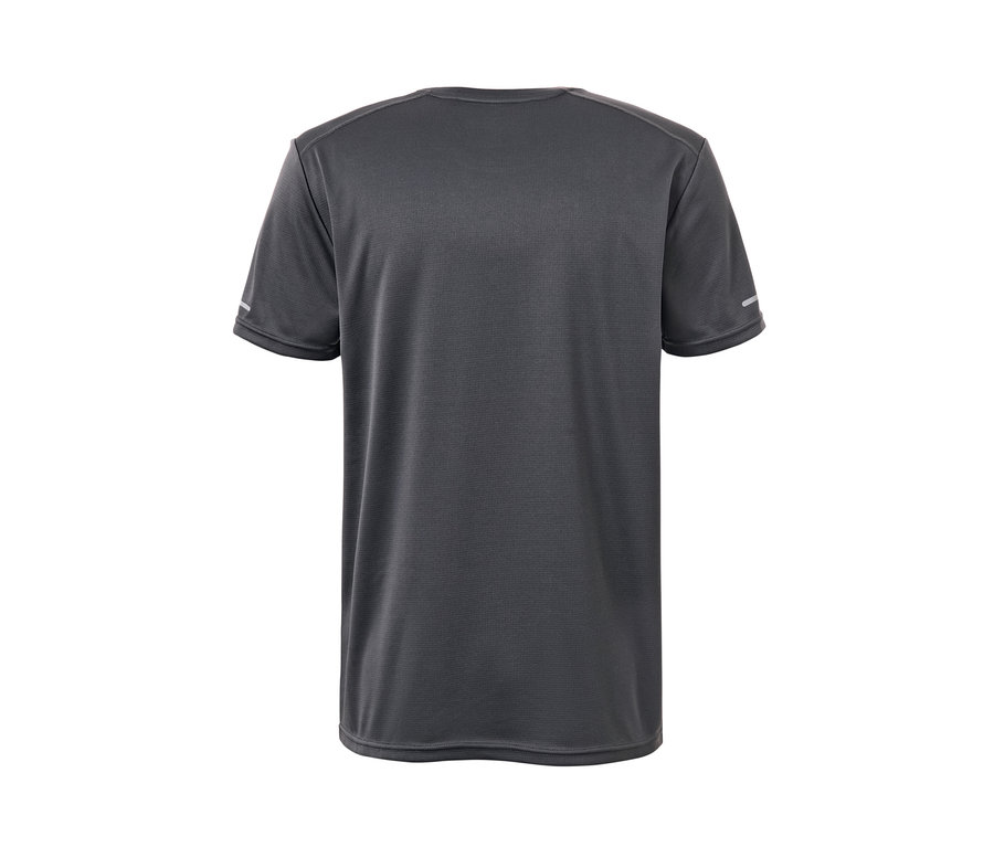 Šedé funkční triko.