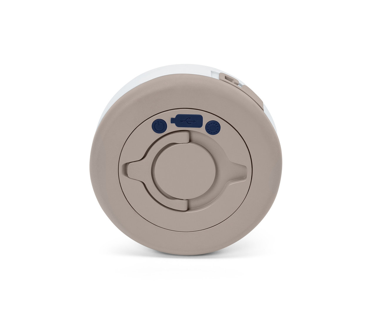 Detailní záběr na kempingový světelný řetěz 2 v 1.