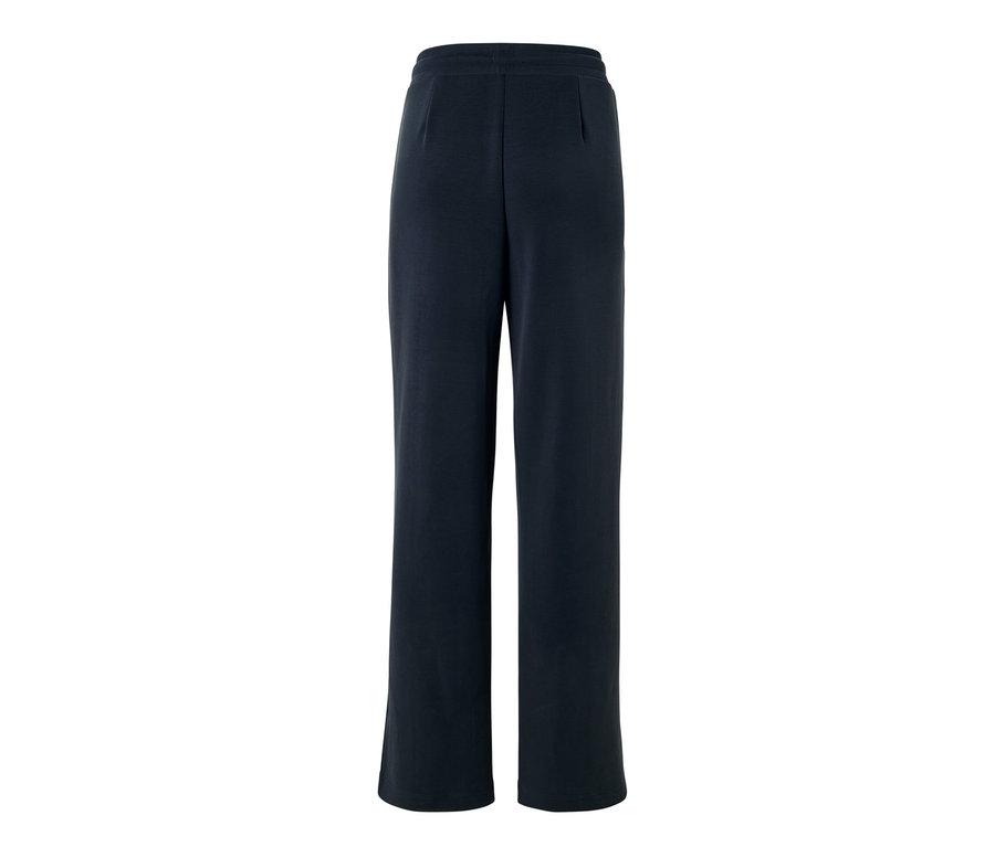 Tmavě modré kalhoty joggpant z modalové směsi.