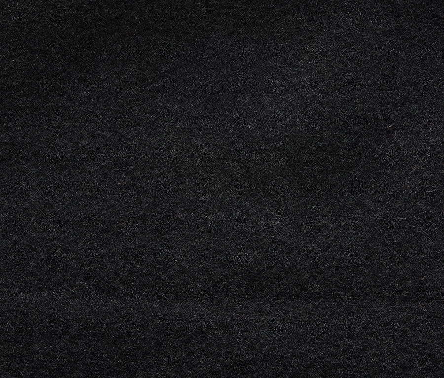 Textura černého plsti.