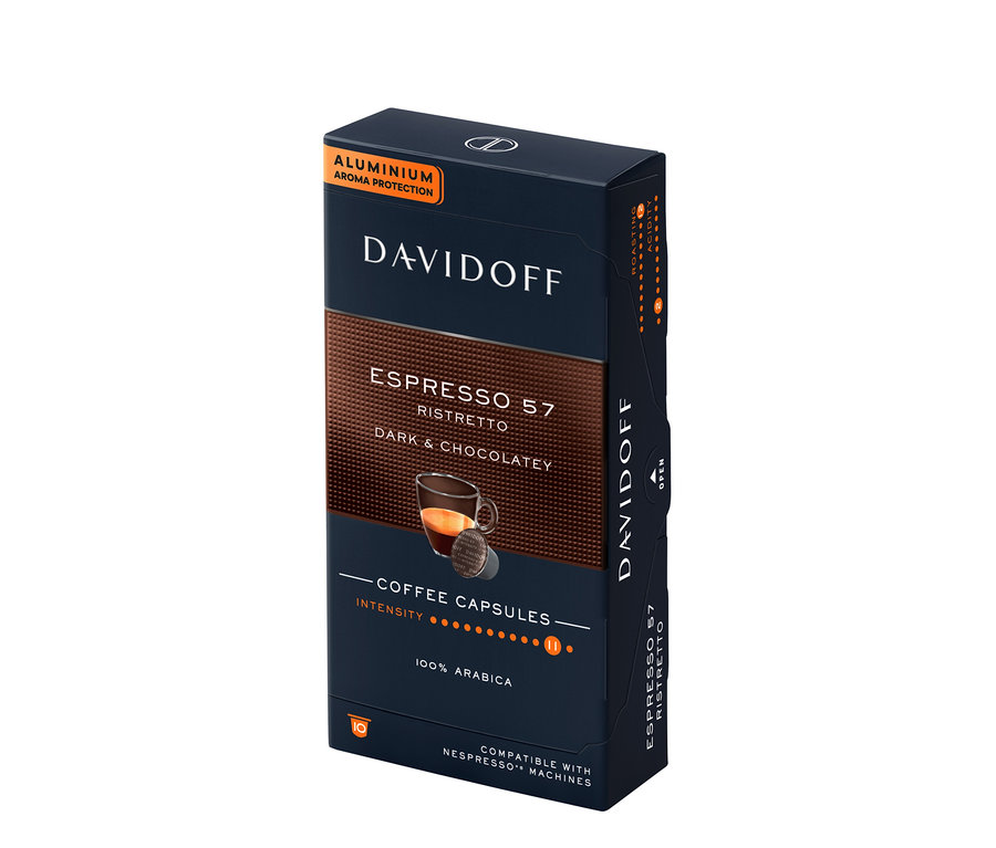 Balení kávových kapslí Davidoff Espresso 57.
