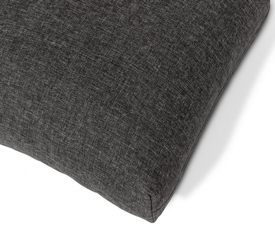 Detail šedé látky jídelní lavice a lehátka »Elin« 2 v 1.