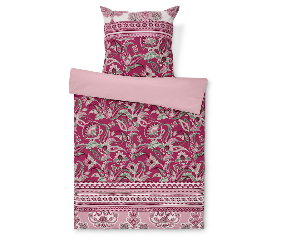 Polybavlněné povlečení s kašmírovým vzorem: standardní, nadměrné a na dvoulůžko.