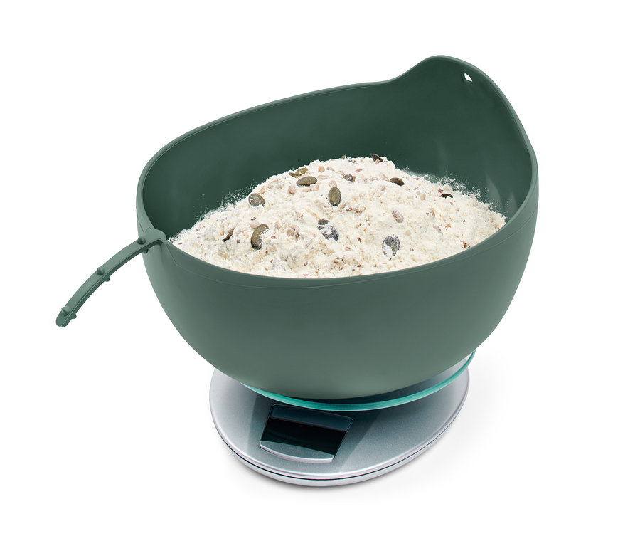 Forma na pečení chleba s těstem na váze.