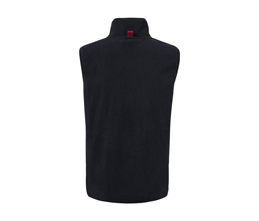 Detail zadní strany outdoorové bundy s vestou.