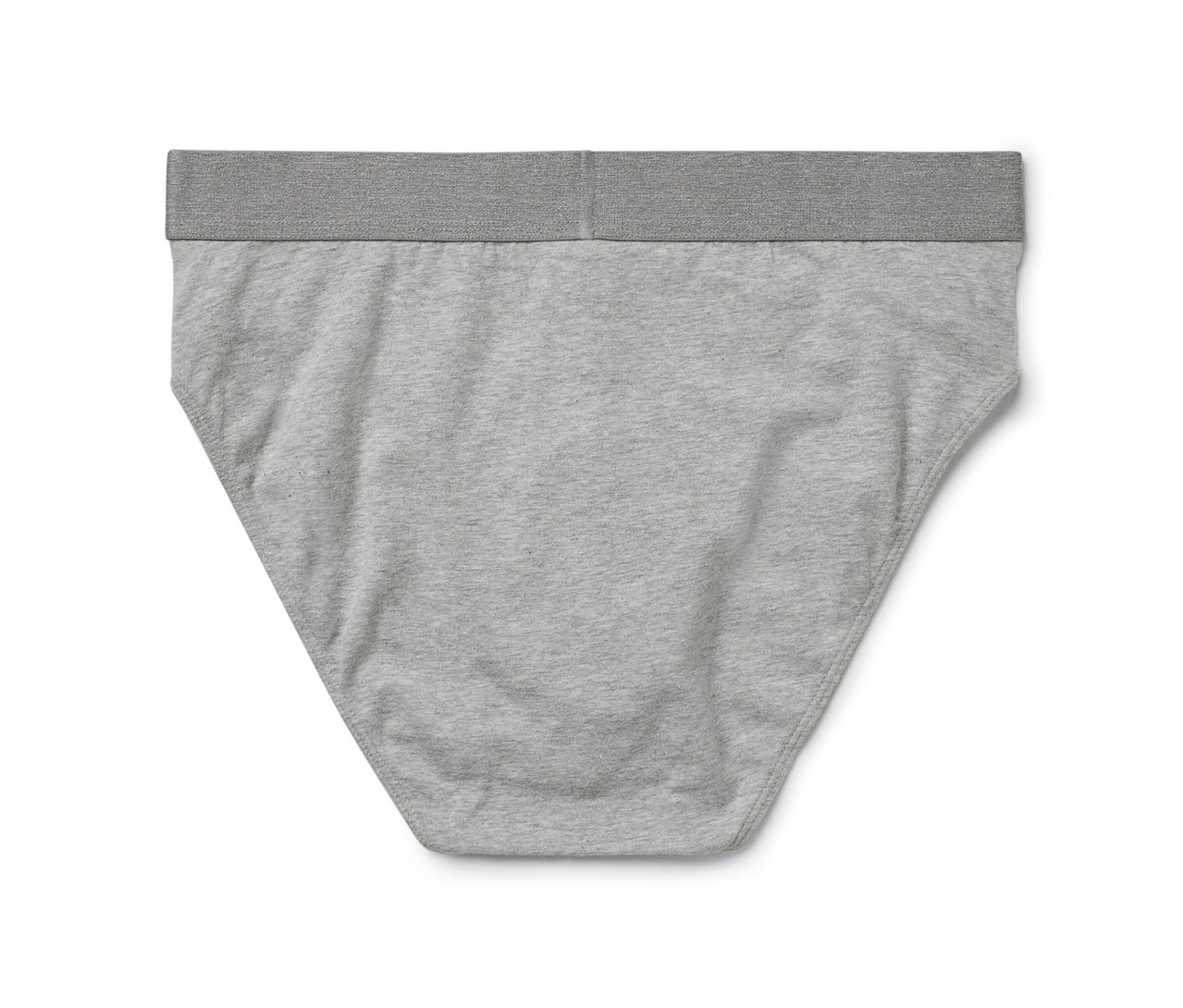 Detail šedých pánských slipů, 4 ks