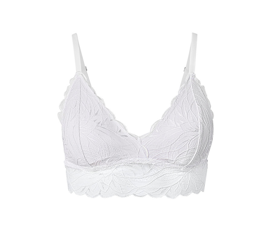 Detail krajkové podprsenky.